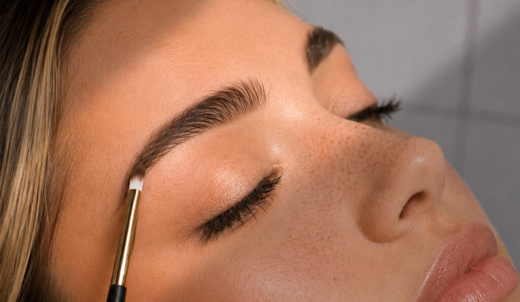 Eyebrow tint henna