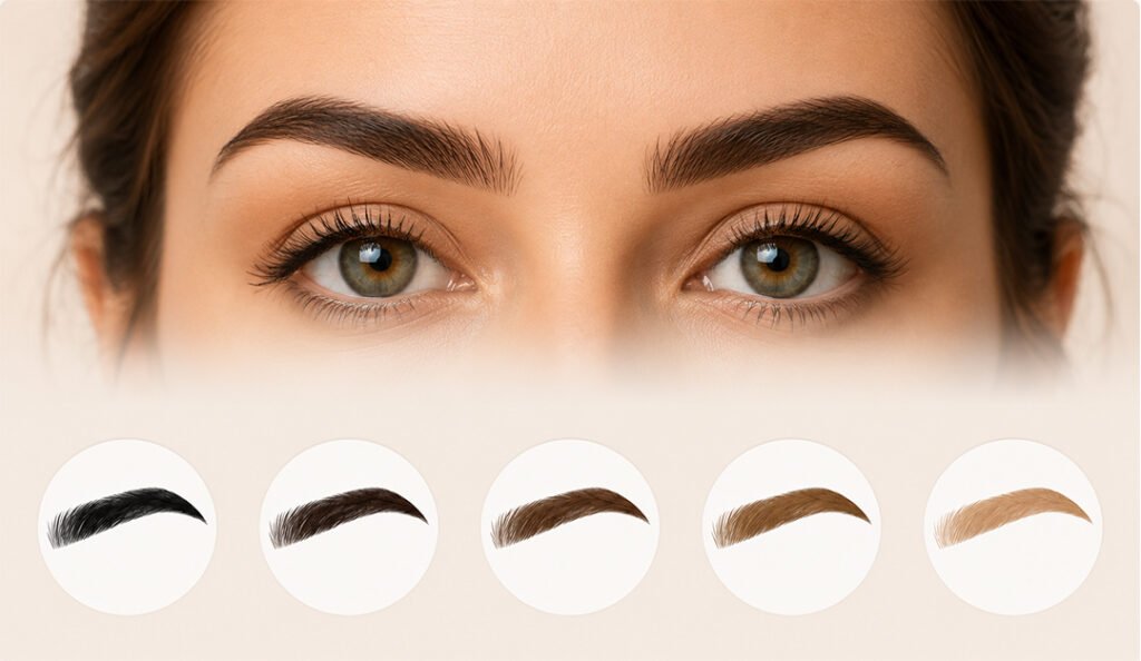 How to Find Your Perfect Eyebrow Color in 5 Easy Steps