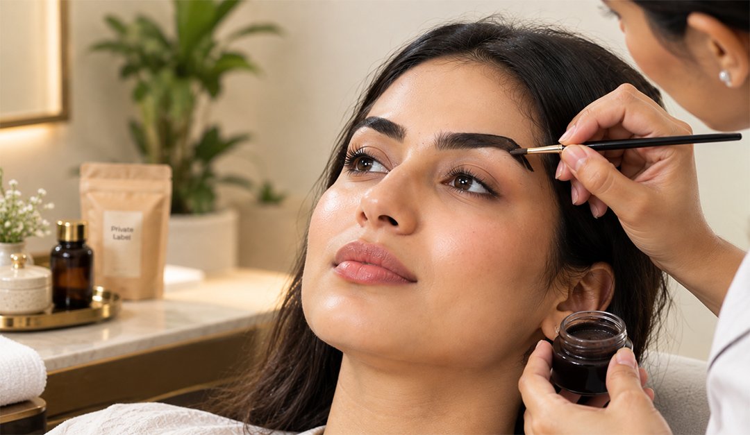 Plant based eyebrow color manufacturer